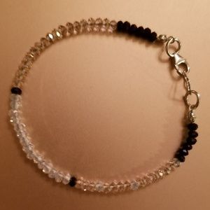 New Handmade Girls Sterling Silver Ombre Bracelet